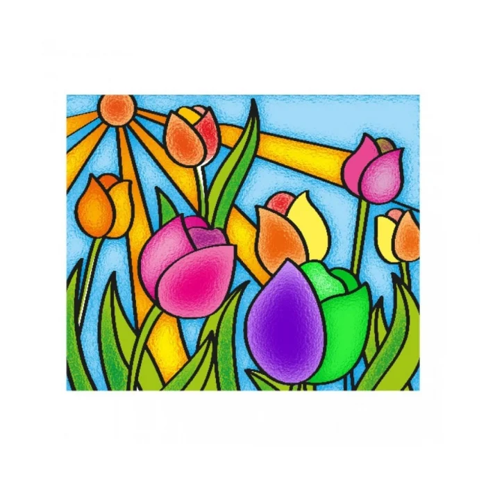 5001  Glass Painting / +6 yaş