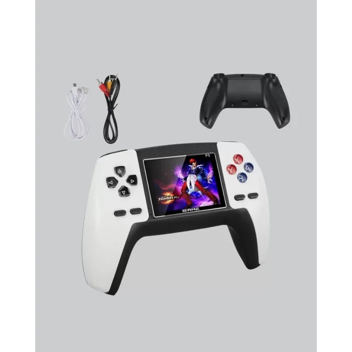 520 Klasik Oyunlu P5™ ControllerView Retro Konsol – Şarjlı  Ergonomik Tasarım