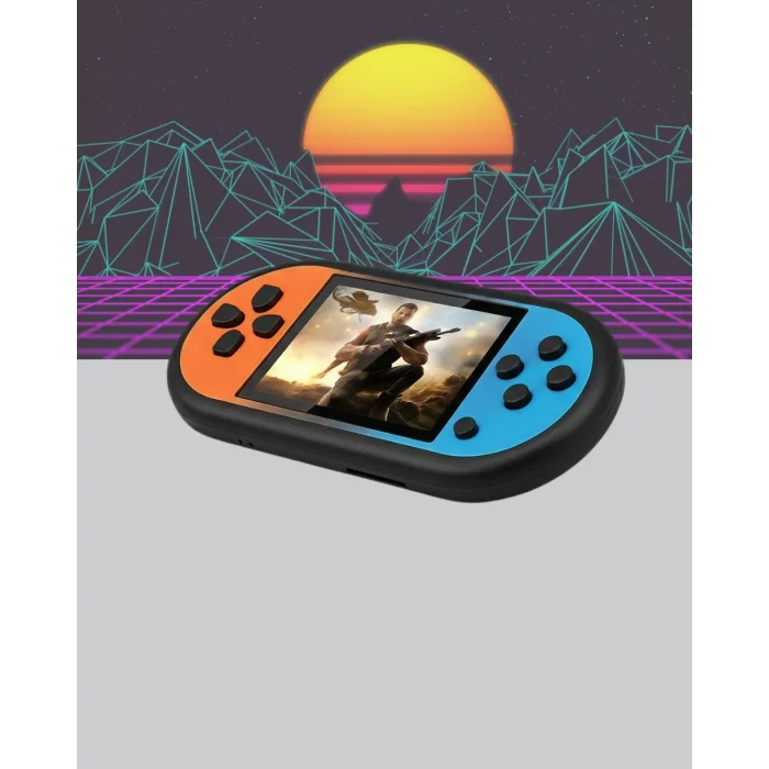 520 Oyunlu Mini Oyun Konsolu HD LCD Ekranlı