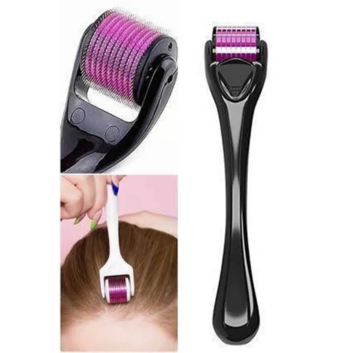 540 Iğneli Derma Roller 1Mm Titanyum Uçlu Saç Kaş Serum Kullanımına Uygun