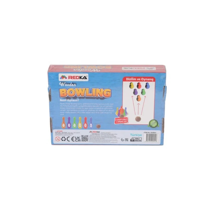 5821  -Wooden Bowling