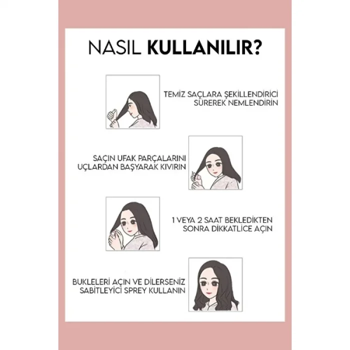 6lı Bigudi Seti