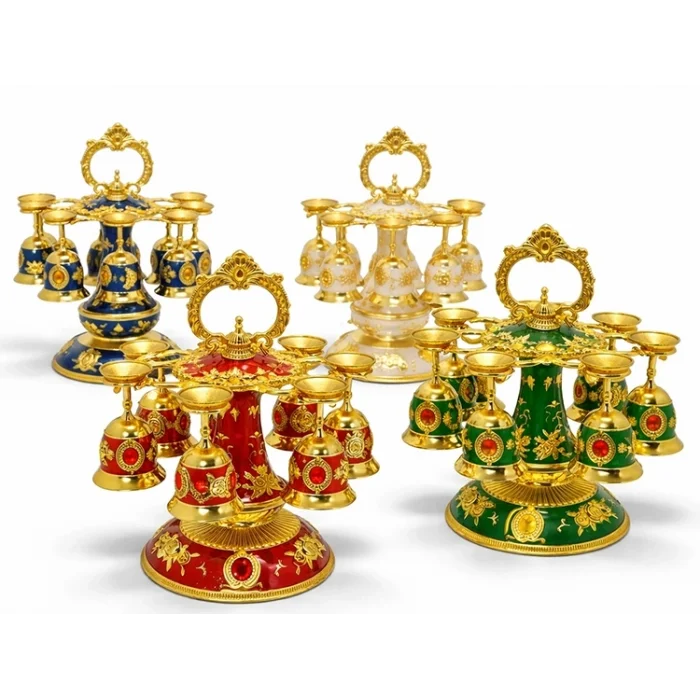 6lı Lüks Sunum Ve Dekoratif Kadeh Seti Alk4911