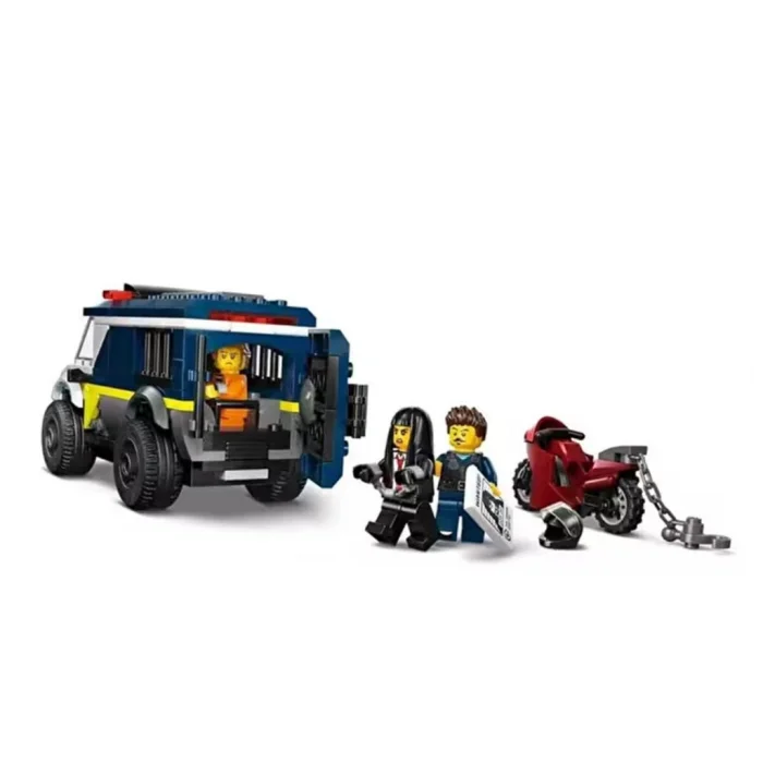 60479 City Mahkum Nakliye Polis Aracı 198 parça +6 yaş