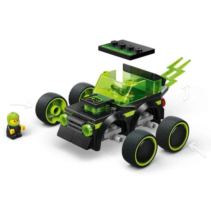 60484 City Rides Gamer Yarış Arabası 64 parça +5 yaş