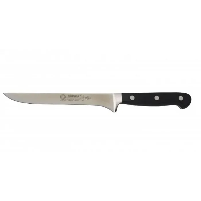 61907 - Sürmene Sıcak Dövme Kasap Kemik Sıyırma Bıçağı  17 Cm
