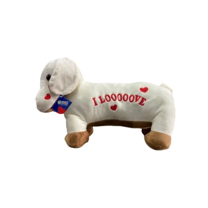 62203 PELUŞ 45 CM AŞIK KÖPEK YASTIK -HLY