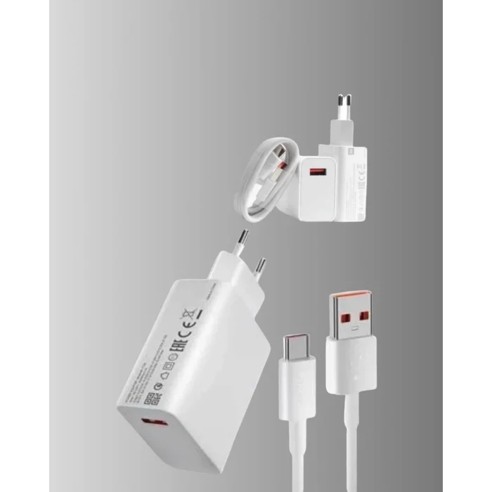 67W Type-C Turbo Şarj Cihazı – Aşırı Akım ve Isı Koruması, Seyahat Uyumlu