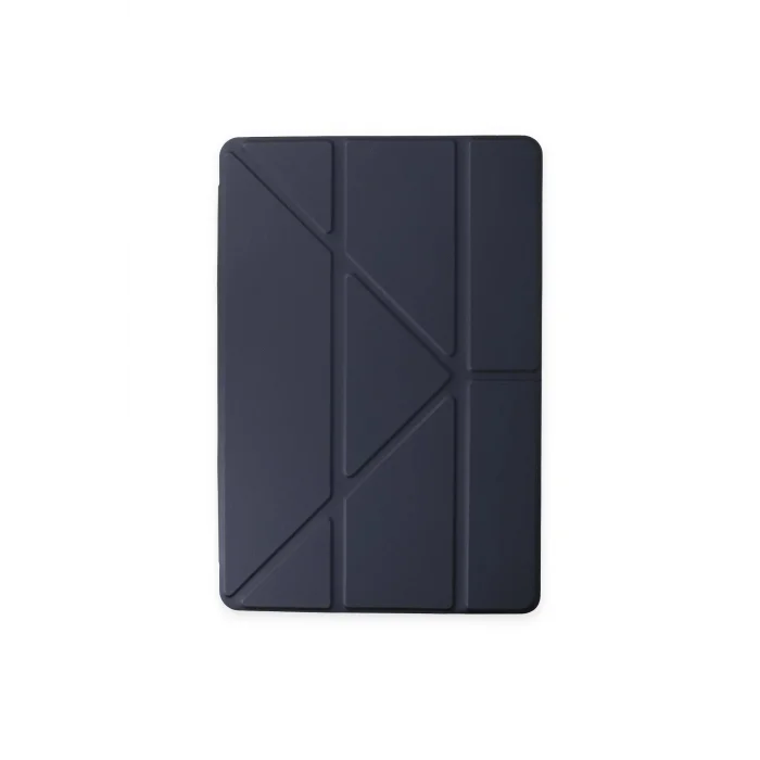 Samsung Galaxy T870 Tab S7 11 Kılıf Kalemlikli Mars Tablet Kılıfı - Lacivert-(5 - EMTHBA7449-3