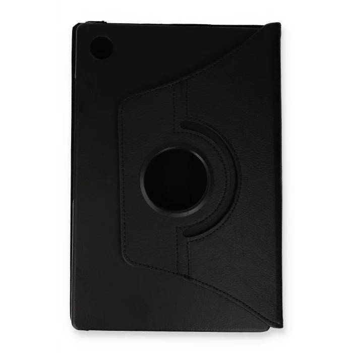 Samsung Galaxy Tab A9 Kılıf 360 Tablet Deri Kılıf - Siyah-(5796) - EMTHBA7653-4355