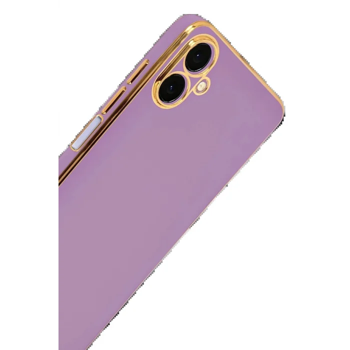 Samsung Galaxy A07 4G Volet Silikon - Mor-(5796) - EMTHBA1263-4743