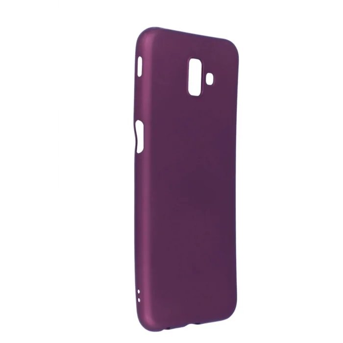 Samsung Galaxy J6 Plus Kılıf First Silikon - Mürdüm-(5796) - EMTHBA3634-6829