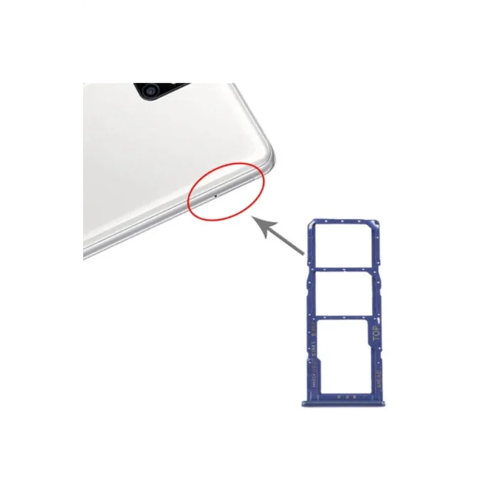 Samsung Galaxy M51 SM-M515 Sim Hafıza Kart Kapağı Tutucu-(5775)