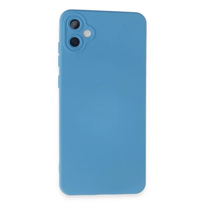 Samsung Galaxy A05 Kılıf Nano içi Kadife Silikon - Mavi-(5796) - EMTHBA7973-7819