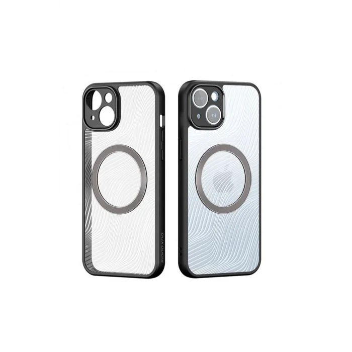 Dux Ducis iPhone 14 Plus Aimo Series MagSafe Premium Buzlu Sert PC-TPU Kılıf-(5775 - EMTHBA6172-2