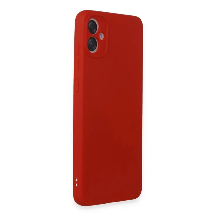 Samsung Galaxy A05 Kılıf First Silikon - Kırmızı-(5796) - VOANFD5345-7940