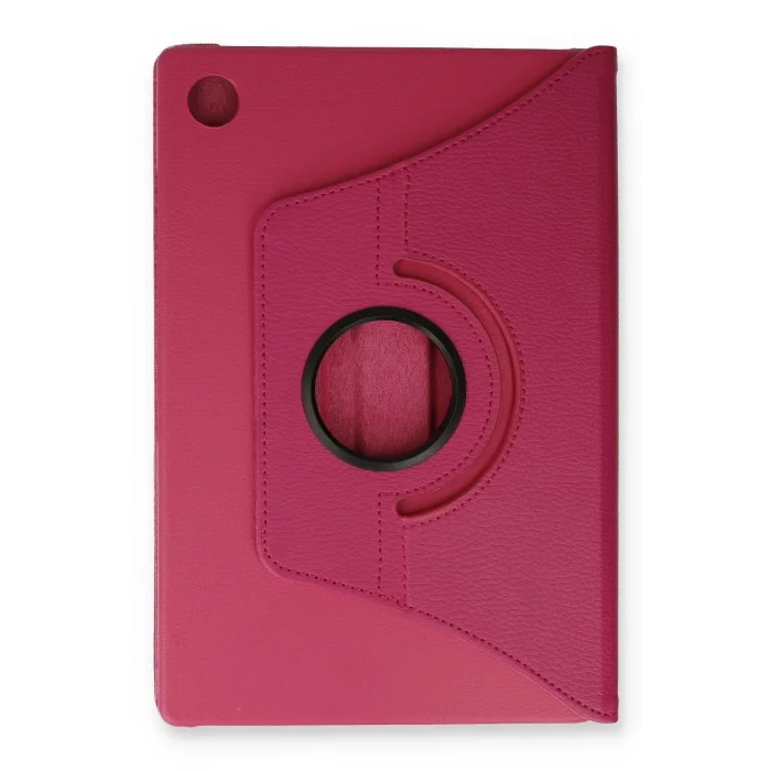 Samsung Galaxy X200 Tab A8 10.5 Kılıf 360 Tablet Deri Kılıf - Pembe-(5796) - EMTHBA7974-2037