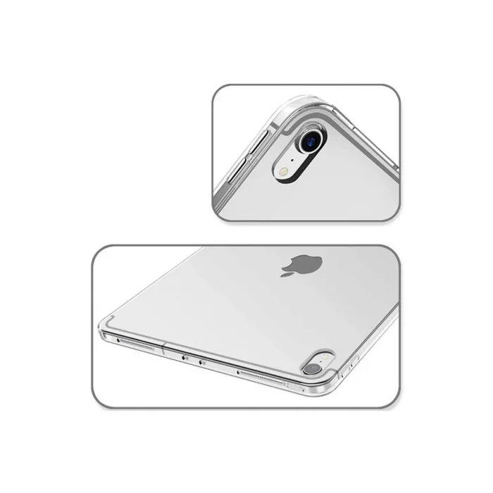 ALLY iPad Pro 11 inch (2021-2020-2018) Ultra Koruma Şeffaf Silikon Kılıf-(5775) - EMTHBA1103-899