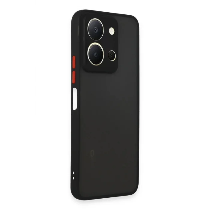 Vivo Y36 Kılıf Montreal Silikon Kapak - Siyah-(5796) - EMTHBA2758-4733