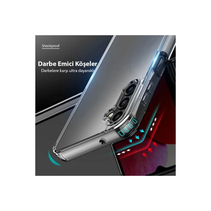 Dux Ducis SM Galaxy A14 5G Clin Series Shockproof Şeffaf Silikon Kılıf-(5775) - EMTHBA1318-4504