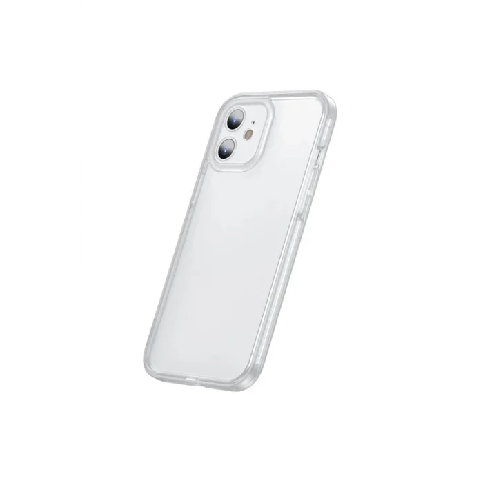 iPhone 12 6.1 Kamera Lens Koruyuculu Frame Kılıf-(5775) - BYOS4084-4423