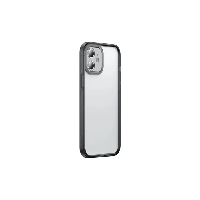iPhone 12 6.1 Kamera Lens Koruyuculu Frame Kılıf-(5775) - BYOS4084-4423