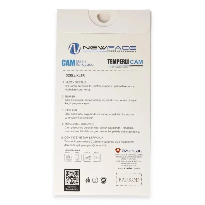 Oppo Reno 11F 3D Antistatik Cam Ekran Koruyucu-(5796) - EMTHBA6127-9727