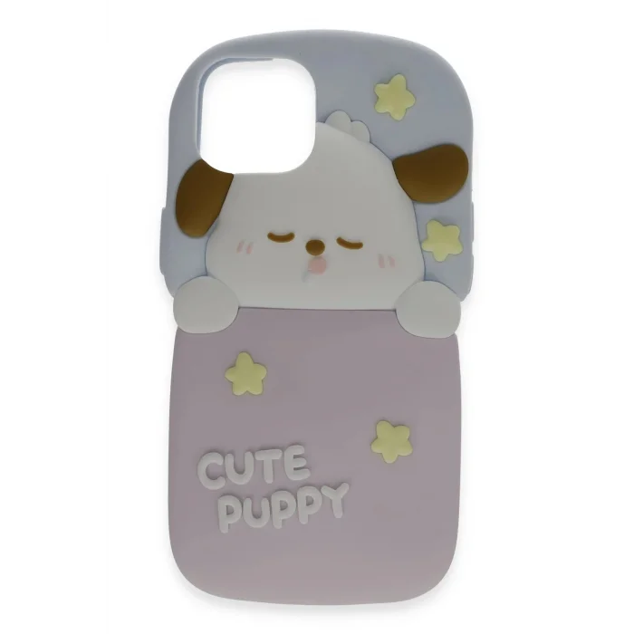 iPhone 15 Pro Kılıf Poky Karakter Silikon Kapak - Desen 9-(5796) - EMTHBA1300-6214