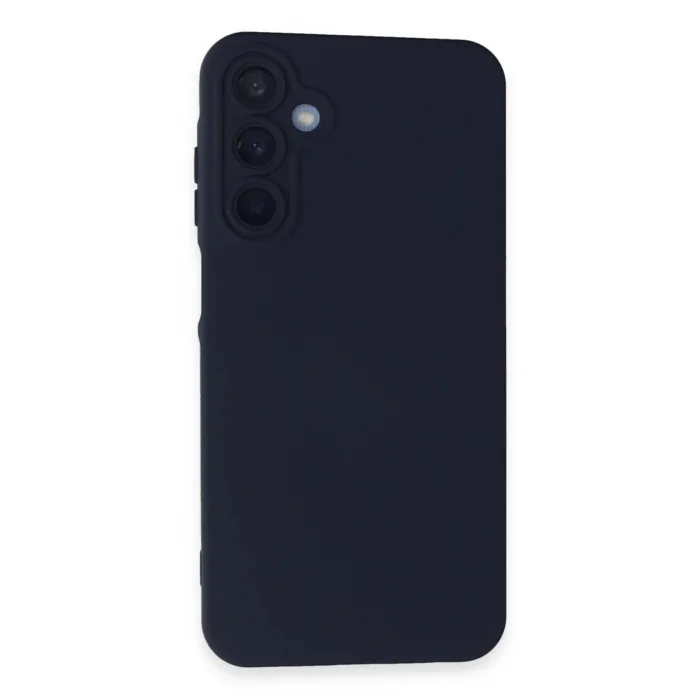 Samsung Galaxy A15 4G Kılıf Nano içi Kadife Silikon - Lacivert-(5796) - EMTHBA5403-3719
