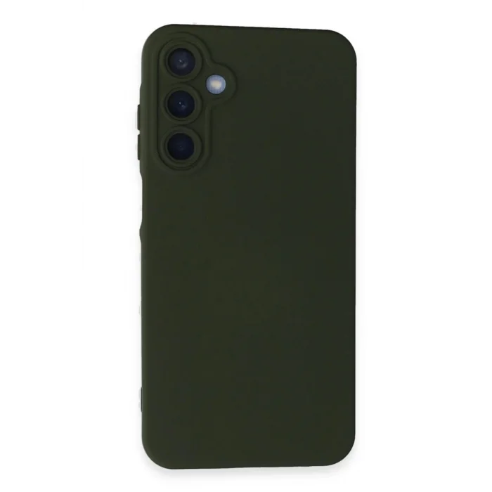 Samsung Galaxy A05S Kılıf Nano içi Kadife Silikon - Koyu Yeşil-(5796) - EMTHBA7091-8482