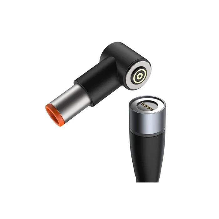 Zinc Manyetik Type-C to DC Round (79x55mm) Laptop Şarj Kablosu 100W 2m-(1903) - SNX3524-6187