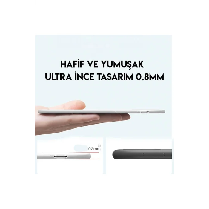 Jelly Liquid Silica Gel iPhone 11 Pro Max 6.5 Kılıf Şeffaf Sıvı Silikon Kılıf - EMTHBA6614-2