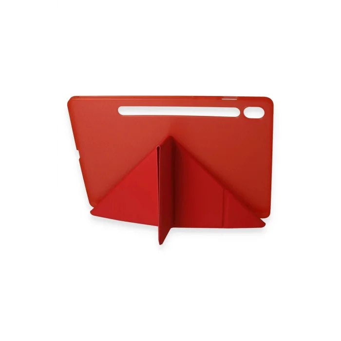 Samsung Galaxy Tab A9 Kılıf Kalemlikli Mars Tablet Kılıfı - Kırmızı - ACL6204011-6548