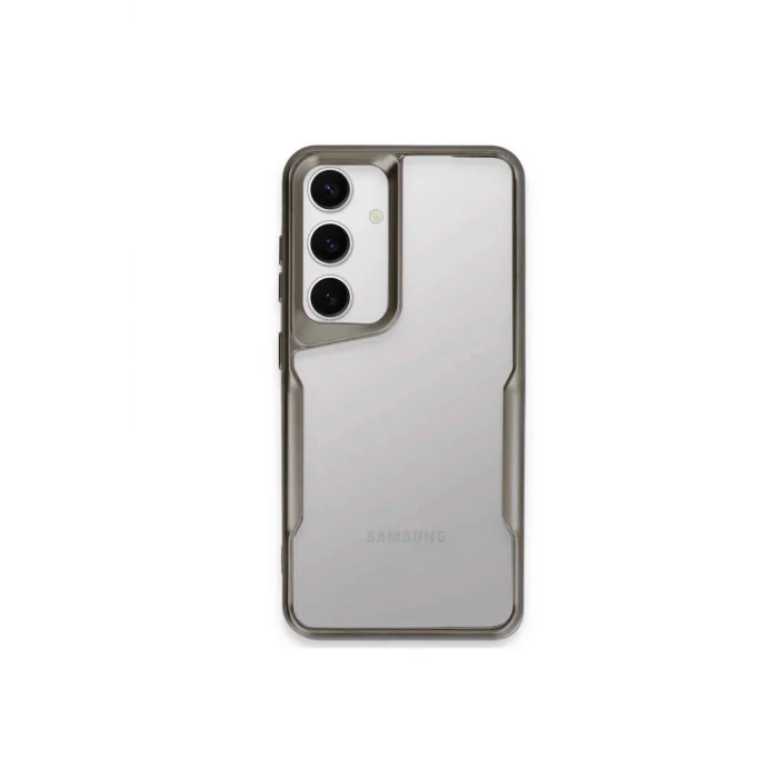 Samsung Galaxy A55 5G Kılıf Boyi Silikon Kapak - Titan Gri-(5796) - EMTHBA3096-8064