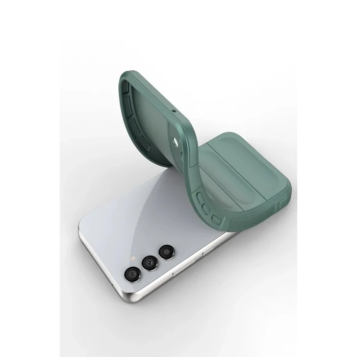 Samsung Galaxy A15 4G Kılıf Optimum Silikon - Koyu Yeşil-(5796) - EMTHBA5241-4913