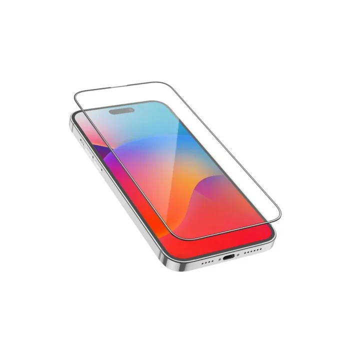HOCO iPhone 15 Plus Full HD Tempered Kırılmaz Cam Ekran Koruyucu 10 Adet Set-(5775 - ESZAOC5285-7