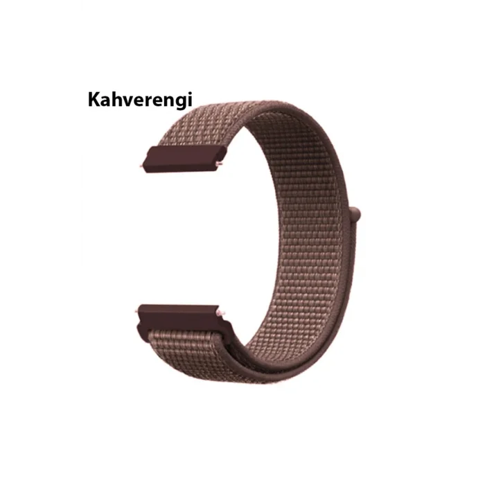 22MM Gear S3 Watch 4 -Gt2 GT2E 46MM Kayış Kordon Lylon Loop-(5775) - EMTHBA4168-2171