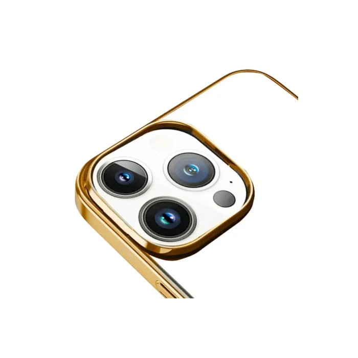 Ally iPhone 13 Pro 6.1inç Magsafe Uyumlu Renkli Kenar Silikon Kılıf-(5775) - EMTHBA9075-9991