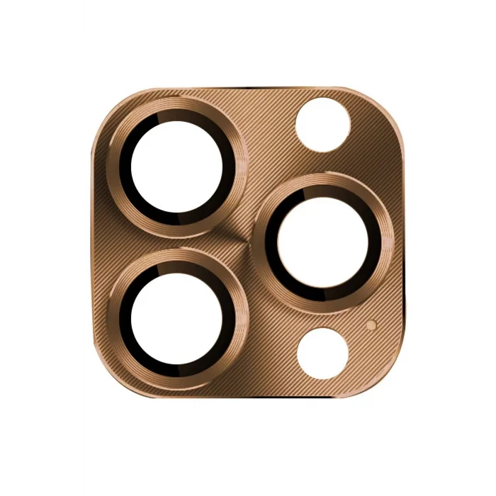 iPhone 16 Pro Max Pers Alüminyum Kamera Lens - Desert-(5796) - ESZAOC8119-8725