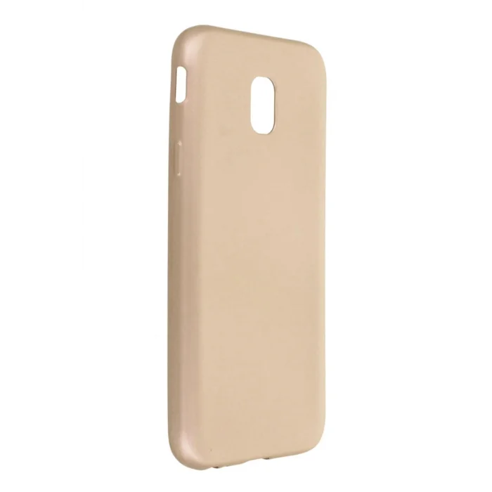 Samsung Galaxy J3 Pro / J330 Kılıf First Silikon - Gold-(5796) - EMTHBA8087-6844
