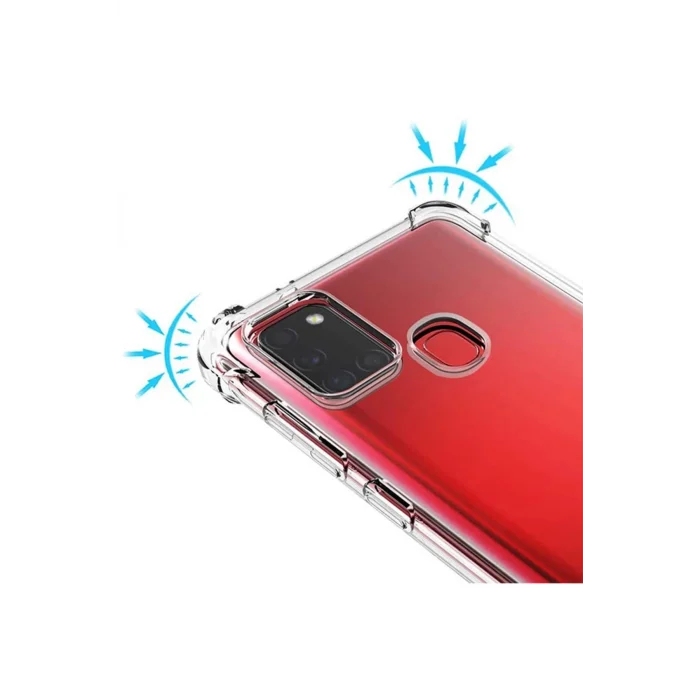 SM Galaxy A21S (SM-A12) Anti-Drop Shockproof Darbe Emici Silikon Kılıf-(5775) - tygo2247-3031
