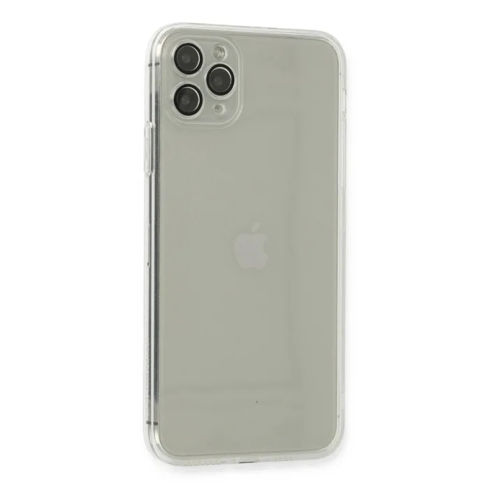 iPhone 11 Pro Kılıf Fly Lens Silikon - Şeffaf-(5796) - EMTHBA5005-3878