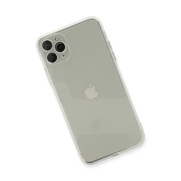 iPhone 11 Pro Kılıf Fly Lens Silikon - Şeffaf-(5796) - EMTHBA5005-3878