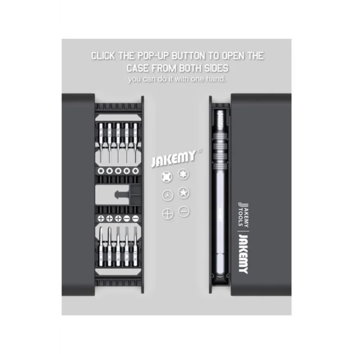 JM-8170 21 Parça Çok Fonksiyonlu Hassas Tornavida Seti-(5775) - tygo4486-9856