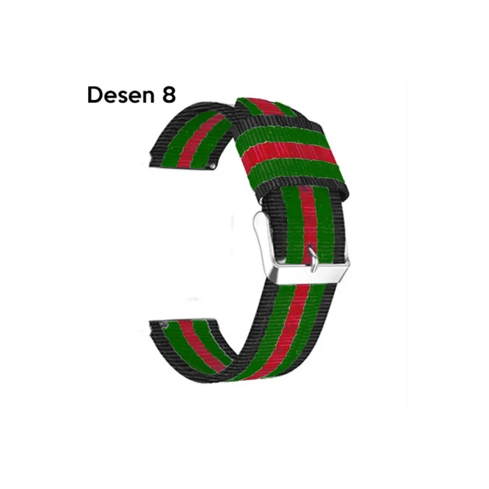 22MM Gear S3 Watch 4 -GT2 GT2E 46MM Kayış Kordon Nylon Watch 3 45MM-(5775) - EMTHBA6863-4958