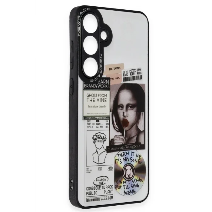 Samsung Galaxy A25 5G Kılıf Mirror Desenli Kapak - Mirror - 2-(5796) - EMTHBA5042-3629