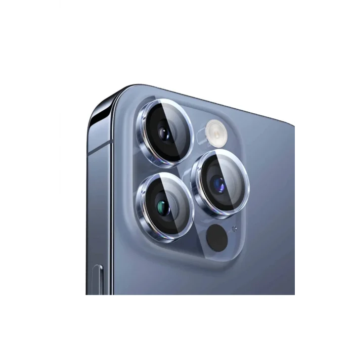 iPhone 15 Pro/15 Pro Max için Corning Serisi HD Cam Kamera Koruyucu-(5775) - tygo4085-4308
