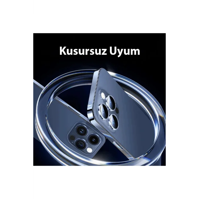 iPhone 15 Pro/15 Pro Max için Corning Serisi HD Cam Kamera Koruyucu-(5775) - tygo4085-4308