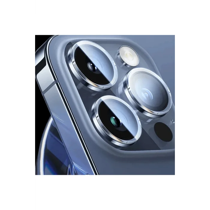 iPhone 15 Pro/15 Pro Max için Corning Serisi HD Cam Kamera Koruyucu-(5775) - tygo4085-4308