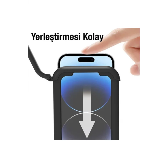 ALLY Motosiklet Bisiklet İçin Su Geçirmez Gidon Bağlantılı Telefon Tutucu-(5775)